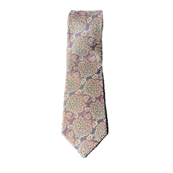 Christian Dior Necktie Silk Fabric Woven from Italy Mens Vintage - Picture 1 of 5